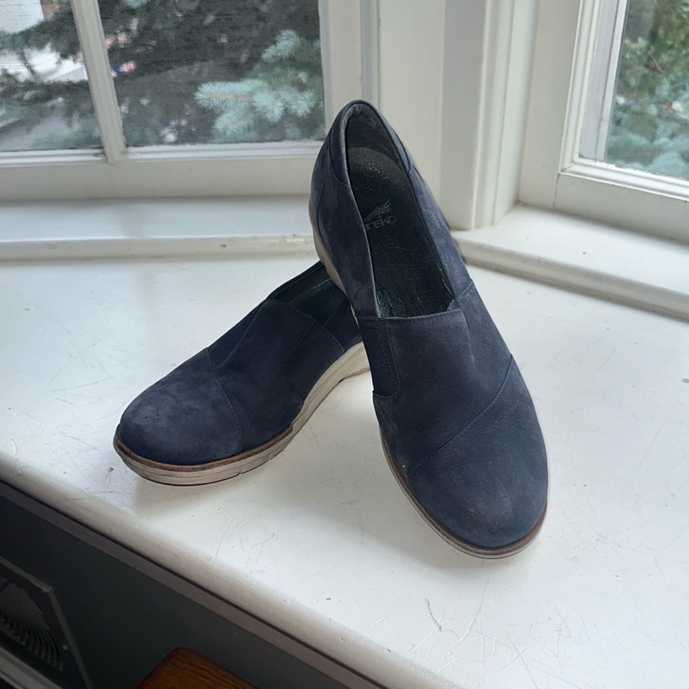 DANSKO Navy Blue Flats
